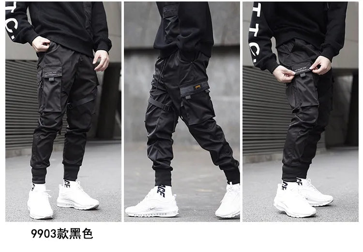 Hidden Black Warrior Casual Tactical Pant