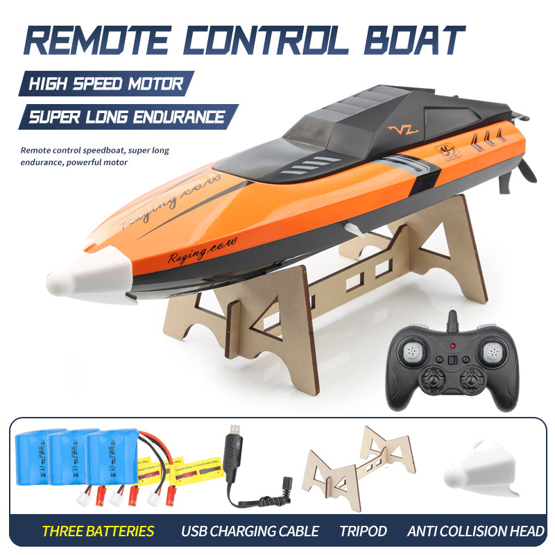 Tiktok Best Seller Waterproof Remote Control Racing Boat RC Toy Yacht