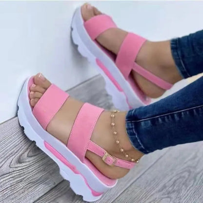 Sandals Woman Summer Fashion Women's Wedge Footwear Female Women's Slipper