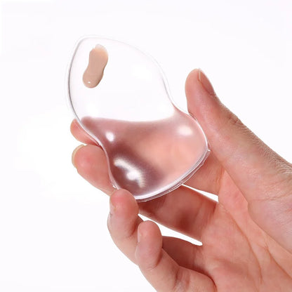 Silicone Makeup Sponge, Clear Applicator & Blender Cosmetic Puff BB Pad for All