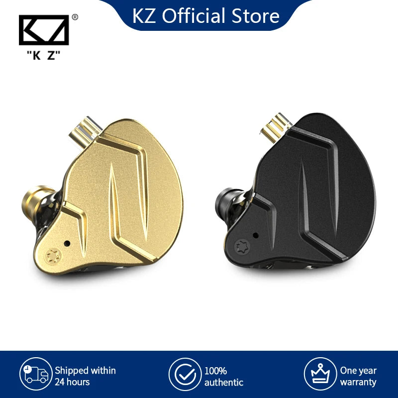 KZ ZSN Pro X Metal Earphones 1BA+1DD Hybrid Technology HIFI Bass Earbuds