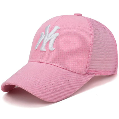 Fashion Letters Embroidery  Women Men Baseball Caps Female Male Sport Visors