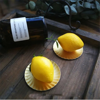 French Dessert Cake Decorating Tools 3D Lemon Shape