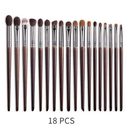 OVW Natural Makeup Brushes Set Eyeshadow Make Up Brush Kit for Makeup