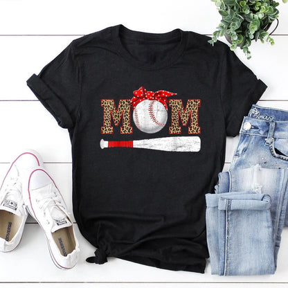 Baseball Mom Shirt - Baseball Shirt  Sports Apparel  Woman Tshirts  Graphic