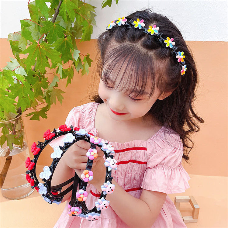 Princess Hair Accessories Cute Kids Girls Flower Head Band Clip Headbands