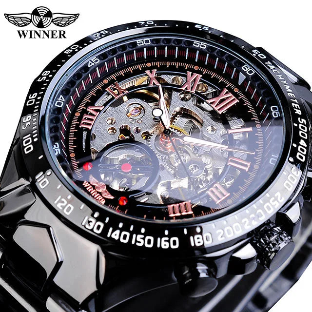 Winner New Top New Men Mechanical Wristwatches Luxury Automatic Mens Watch