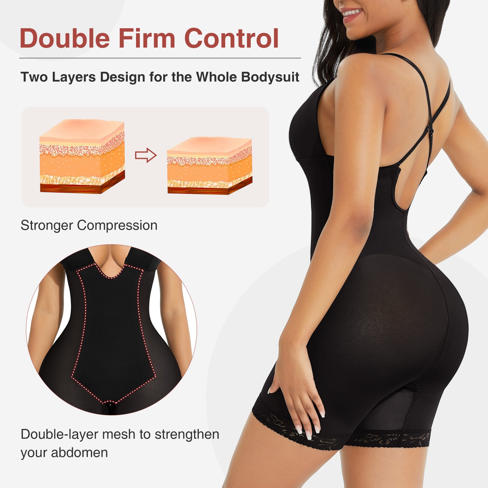 HEXIN Wholesale Shapewear Backless Body Shaper Bra