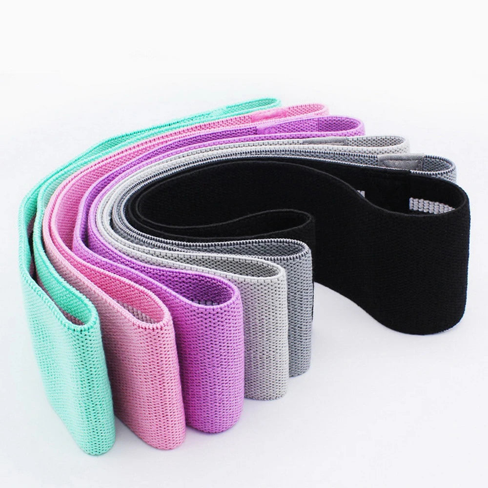 1/2/3PCSLot Fitness Bands Fitness Rubber Band Elastic Yoga Resistance Bands