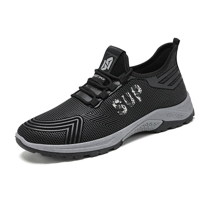 New Style Flying Woven Mens Casual Running Shoes  Fashion  Men's Sports Shoes