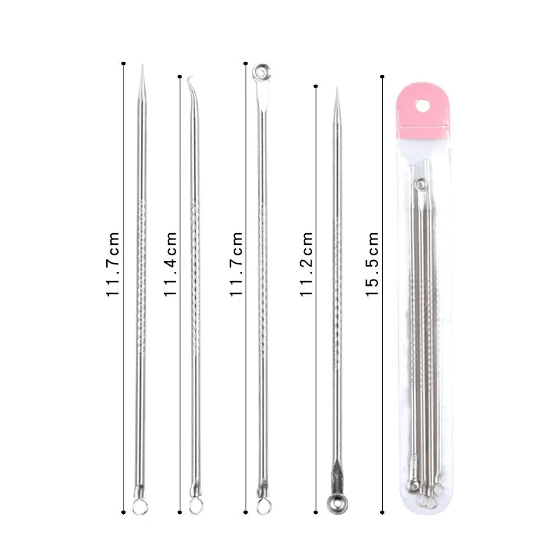 4PCS Acne Blackhead Pimple Blemish Remover Skin Care Women Beauty