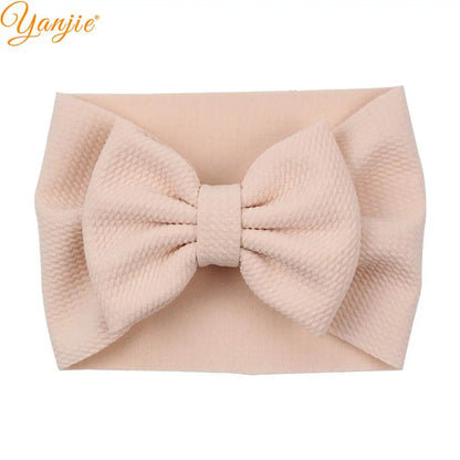 YANJIE 2023 New Turban Fashion 5'' Hair Bows Headband