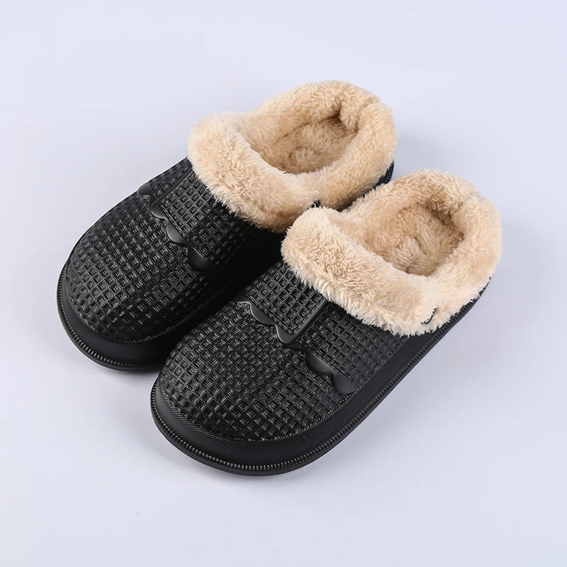 Ltolo Winter Children Kids Boy Mules Warm Clogs Warm Garden Sandals Slippers