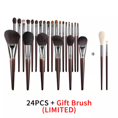 OVW Natural Makeup Brushes Set Eyeshadow Make Up Brush Kit for Makeup