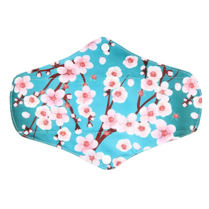 1 LONG Panty Liner Reusable Washable CHARCOAL Cloth Pad Menstrual Maternity Pad