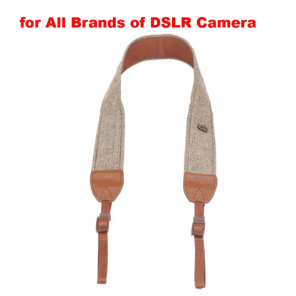 Double Shoulder Camera Straps Adjustable Leather Camera Shoulder Straps Portable