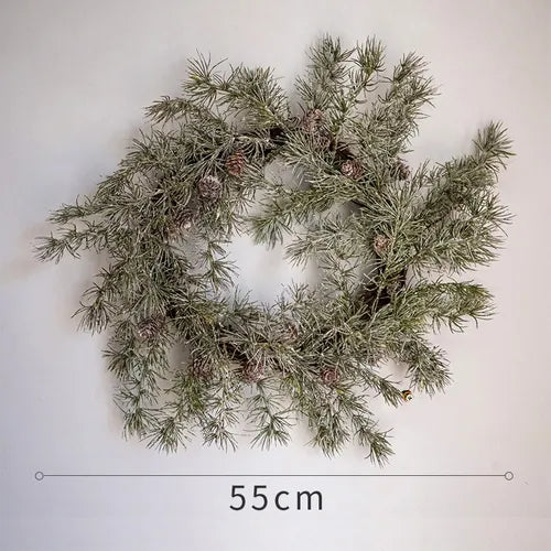 1.5M Christmas Pine Vine Garland With Pine Tree Branch Rattan Home Party Wall