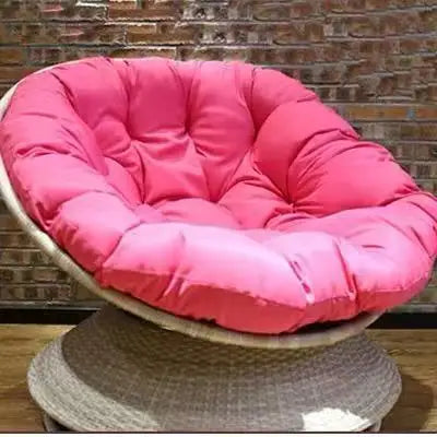 Outdoor Sofa, Rattan Chair, Circular Rotatable Leisure Single Sofa,