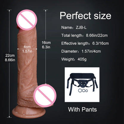 Soft Sexy Huge Dildo Skin Feeling Realistic Penis Sex for Women