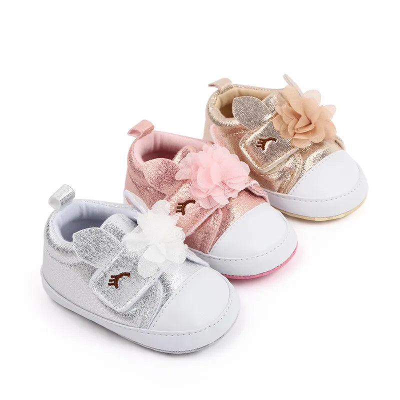 Baby Shoes Infant Baby Girl Shoes Cute Soft Sole Prewalker Sneakers