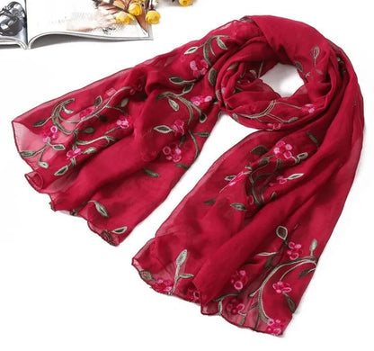 YLWHJJ Brand Scarf for Women Spring Summer Silk Scarves Shawls