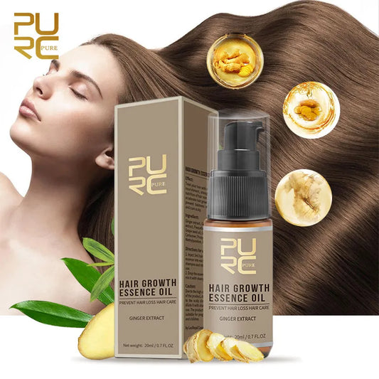 PURC Hair Growth Oil Fast Hair Growth Products Scalp Treatments Prevent Hair