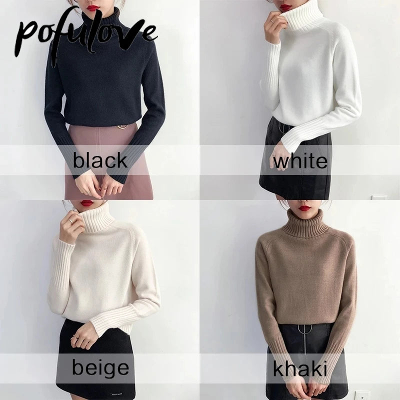 Women's Sweater Turtleneck Trending Sweater 2023 New Fashion