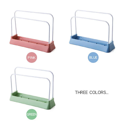 Kitchen Storage Color Cutting Board Drain Rack Pan Storage Rack Rag Draining