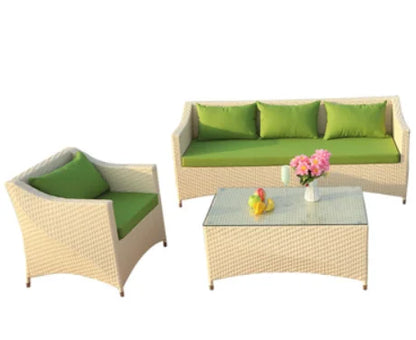 Outdoor Sofa Furniture Balcony Living Room Sofa White Combination Furniture