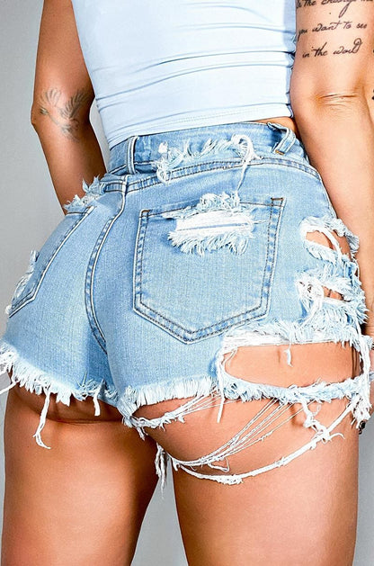 Women Jean Shorts Jeans Pants for Woman High Waist Denim Shorts