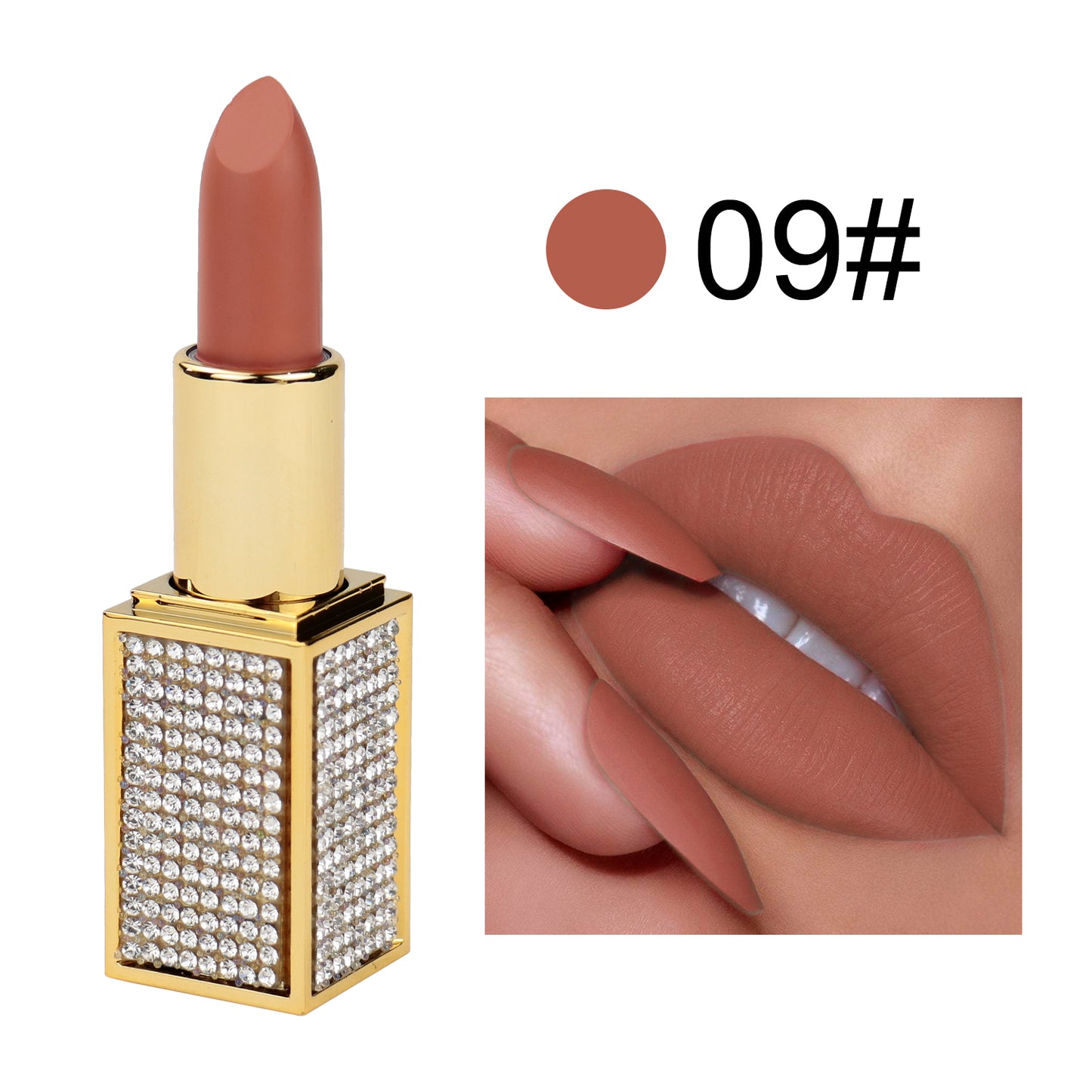 Matt Nude Lipstick Organic Lipstick Matte Nude Lipstick MakeUp