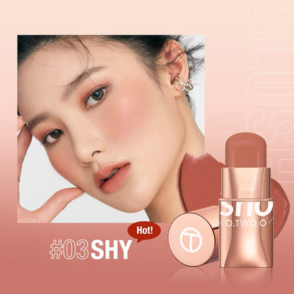 O.TWO.O Lipstick Matte Blush Stick With Shinmer Waterproof Long Lasting