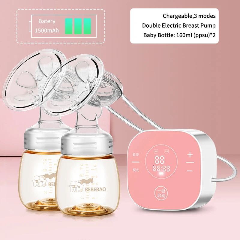 USA Brand Baby Products Intelligent LCD Electric Breast Pumps Breastfeeding