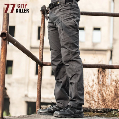 Tactical Pants Men Waterproof Wear-Resistant SWAT Combat Military Trousers Male