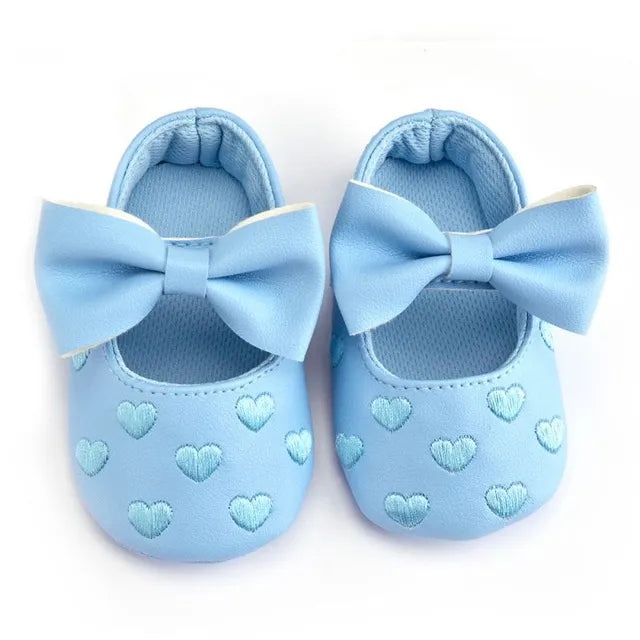 Baby PU Leather Baby Boy Girl Baby Moccasins Moccs Shoes