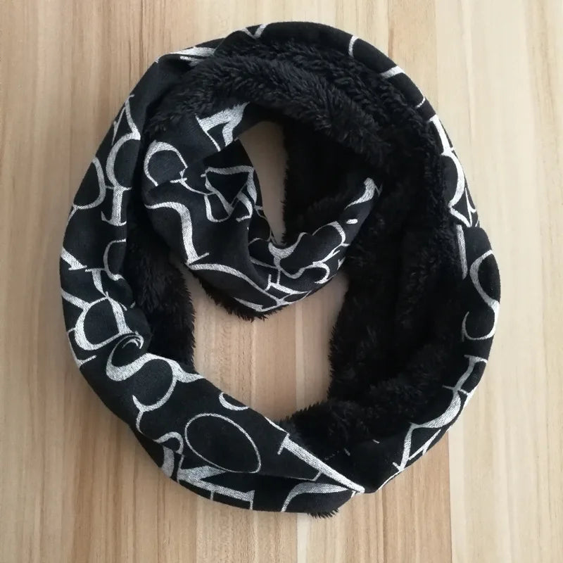 New Winter Scarf Infinity Baby Scarfs Five Star Boys Girls