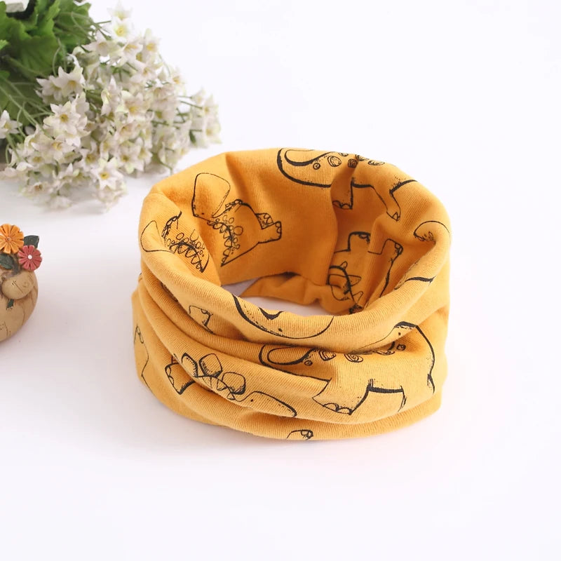 Leemeimei Baby Cotton Neck Scarf Children Warm Scarf Kids Collars Autumn Winter