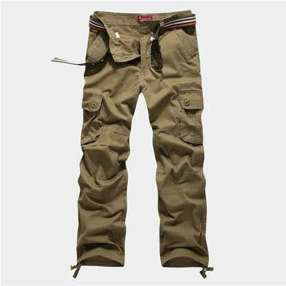 BOLUBAO New Men Cargo Pants Men Multi Pockets Pants