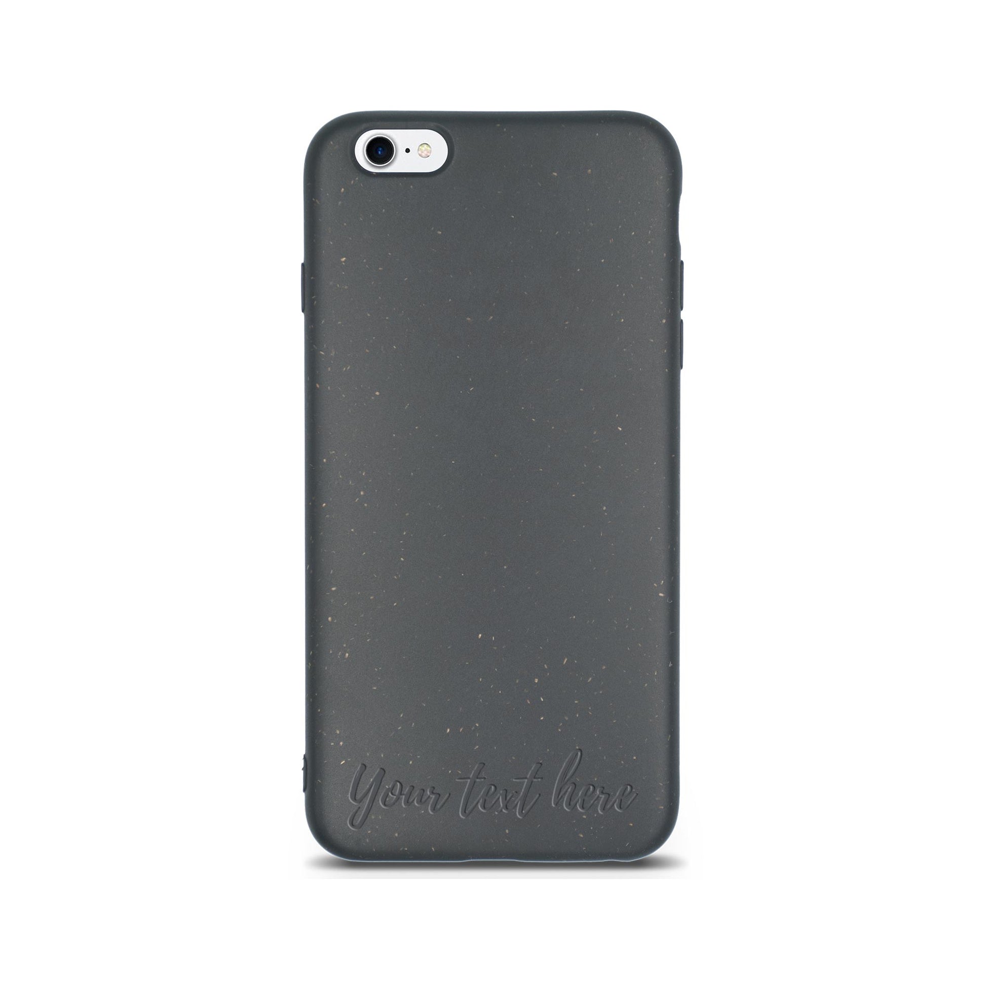 Biodegradable Personalized Phone Case - Black