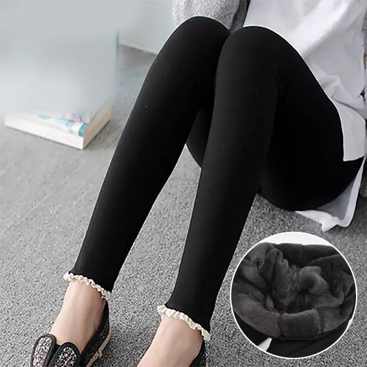 Maternity Clothes  Leggings Thickened With Velvet Pregnant  Trousers Warm Pants