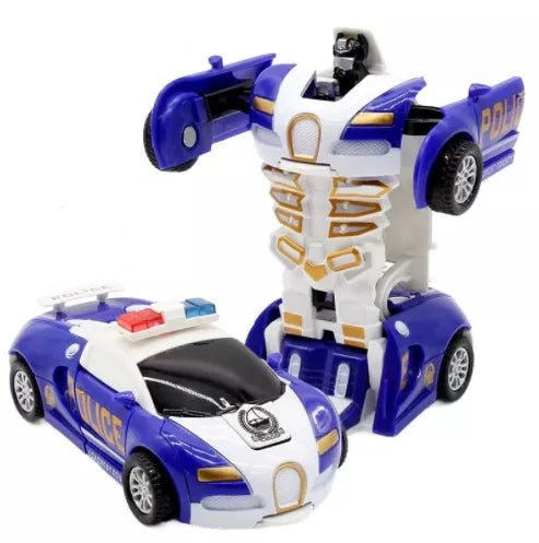 One-Key Deformation Car Toys Automatic Transform Robot