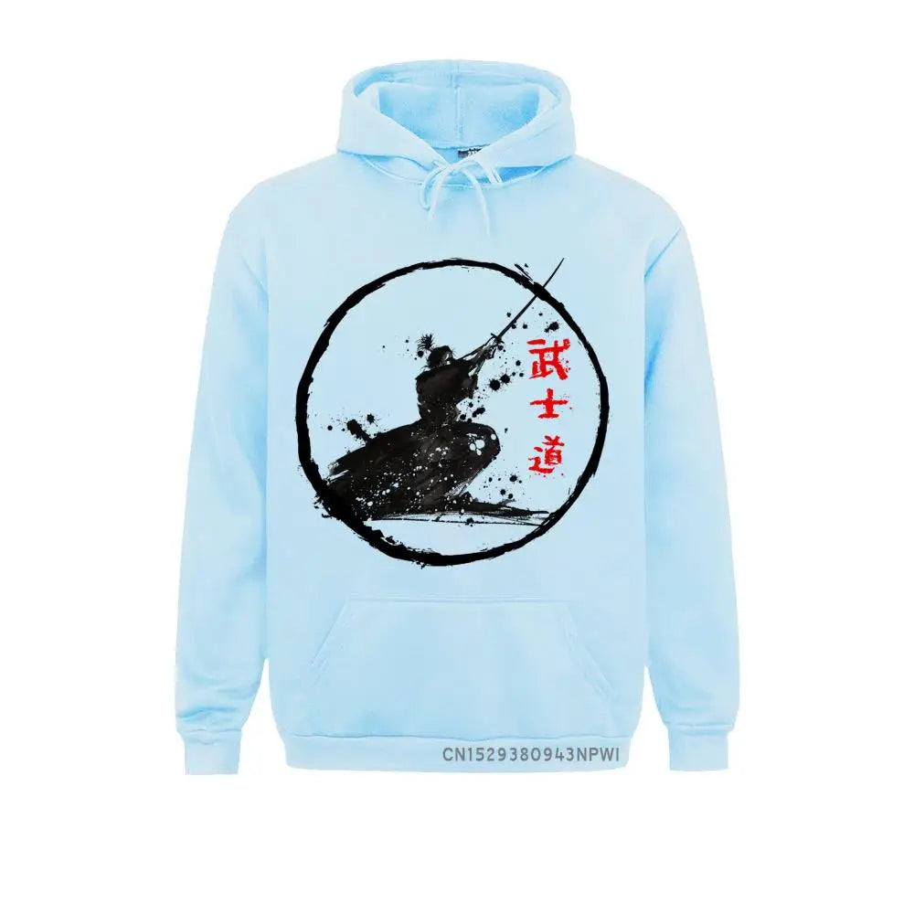 Samurai Fighting Sekiro Shadows Die Twice Sweatshirt Men Hoodie Round Collar