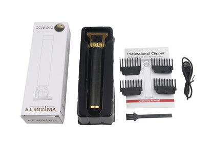 Professional Hair Clippers and Trimmer Set Carving Cordless Men Hair Trimmer