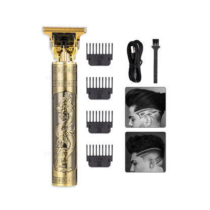 Professional Hair Clippers and Trimmer Set Carving Cordless Men Hair Trimmer