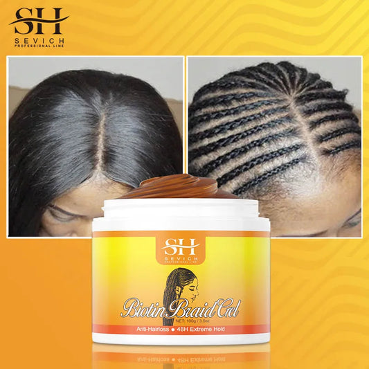 Traction Alopecia Styling Braiding Gel 100g Edges Control Hair Shaping Cream