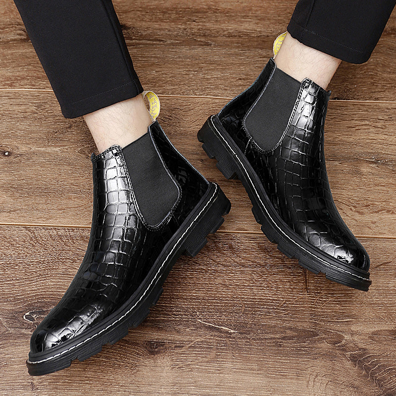 Dropshipping Custom Logo 2021 Autumn Mens Luxury Chelsea Boots