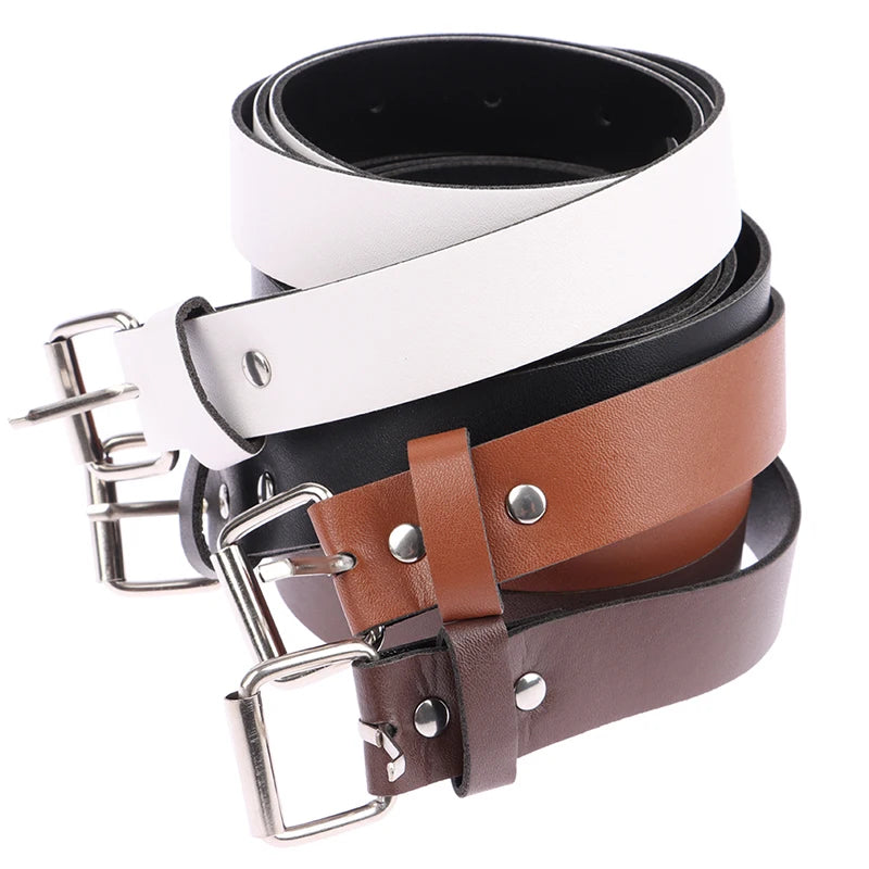 100cm Kids Belt PU Leather Ceinture Enfant Waist Belt Straps Boys Girl Children