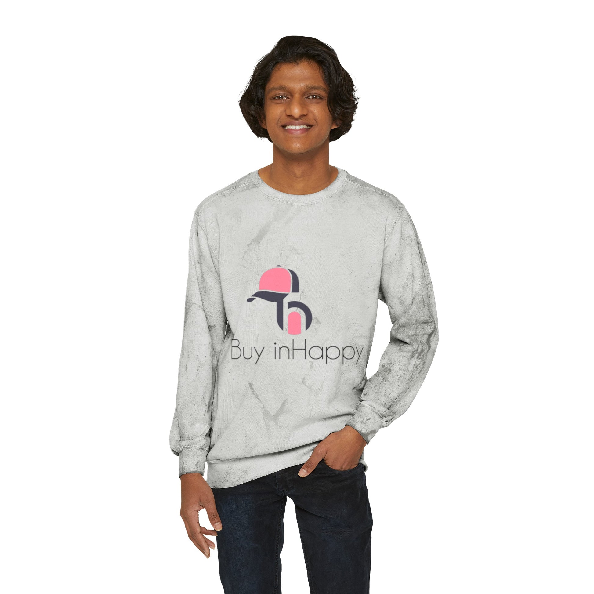 Unisex Color Blast Crewneck Sweatshirt