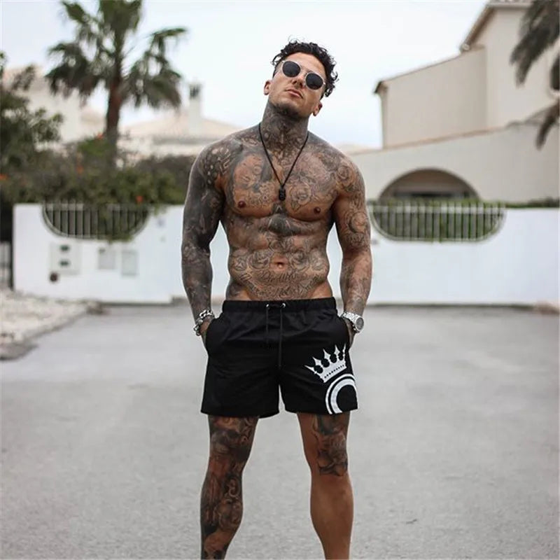 Mens Board Shorts Swimwear Swim Shorts Beach Streetwear Swimming Short Pants