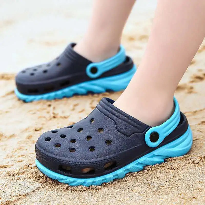 Boy Kids Girls Chidren Baby Summer Mules Beach Clogs Slippers Cave Shoes